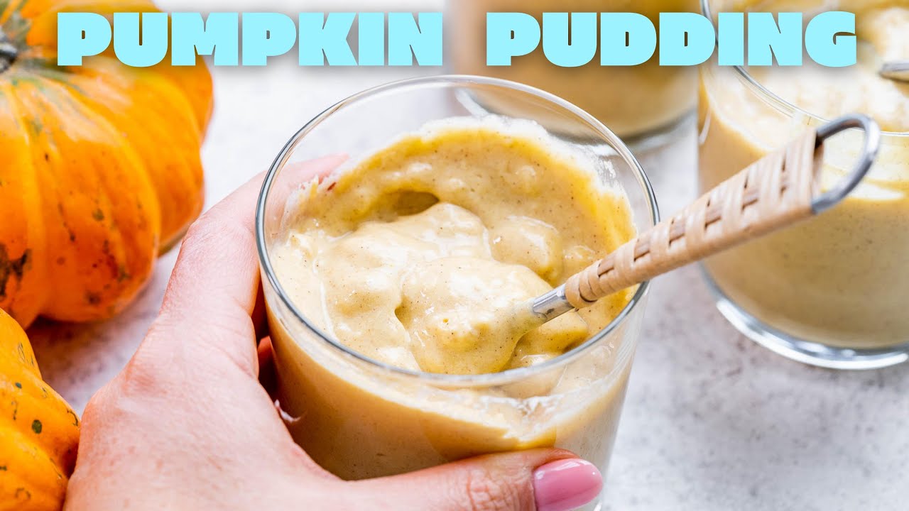 Silky Pumpkin Pudding - Dairy Free Clean Eating Dessert