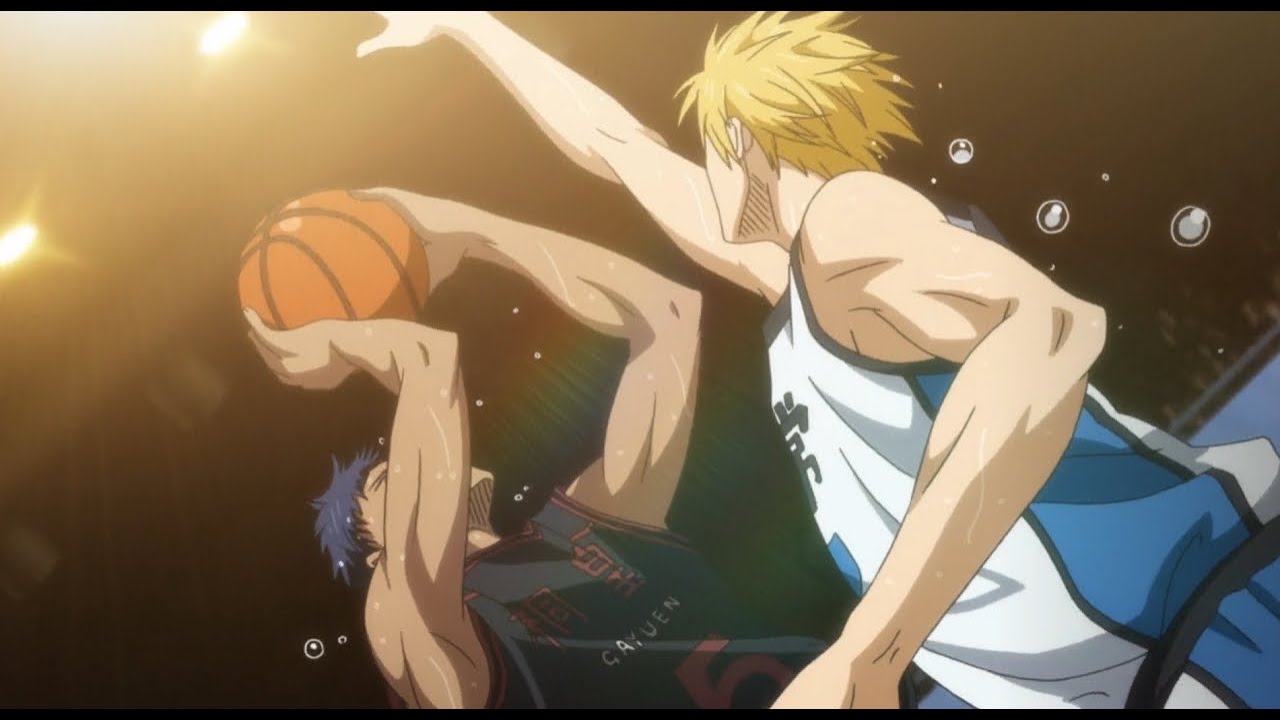 Aomine and Kise go 1v1 (dub)