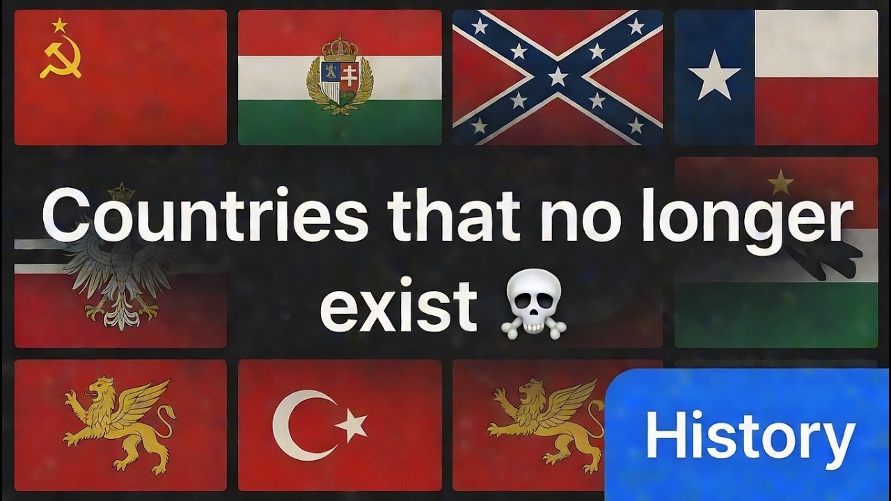 Countries that no longer exist ☠️