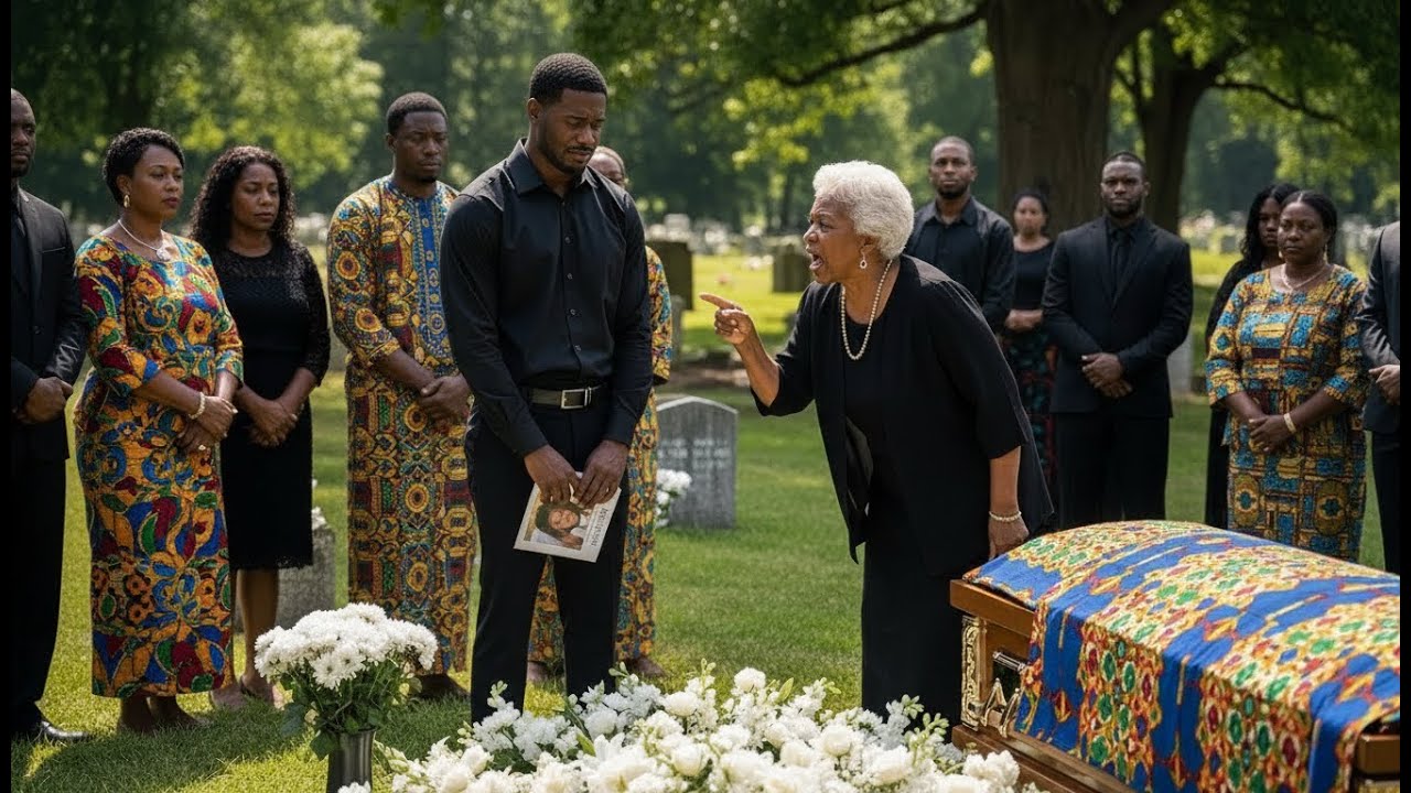 Durante el funeral de mi esposa, mi suegra dijo: deja de llorar, empaca tus maletas y lárgate ahora.