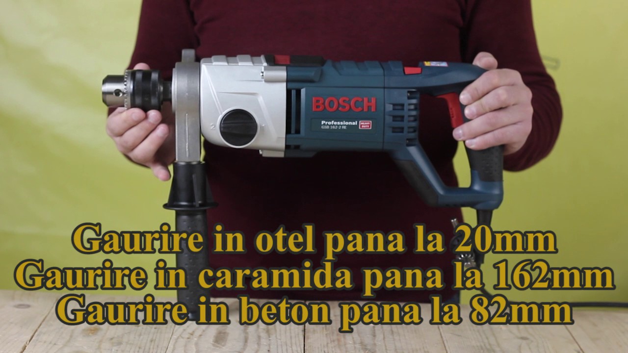Masina de gaurit cu percutie Bosch GSB 162-2 RE - AtelierulTau.ro - WunderHaff
