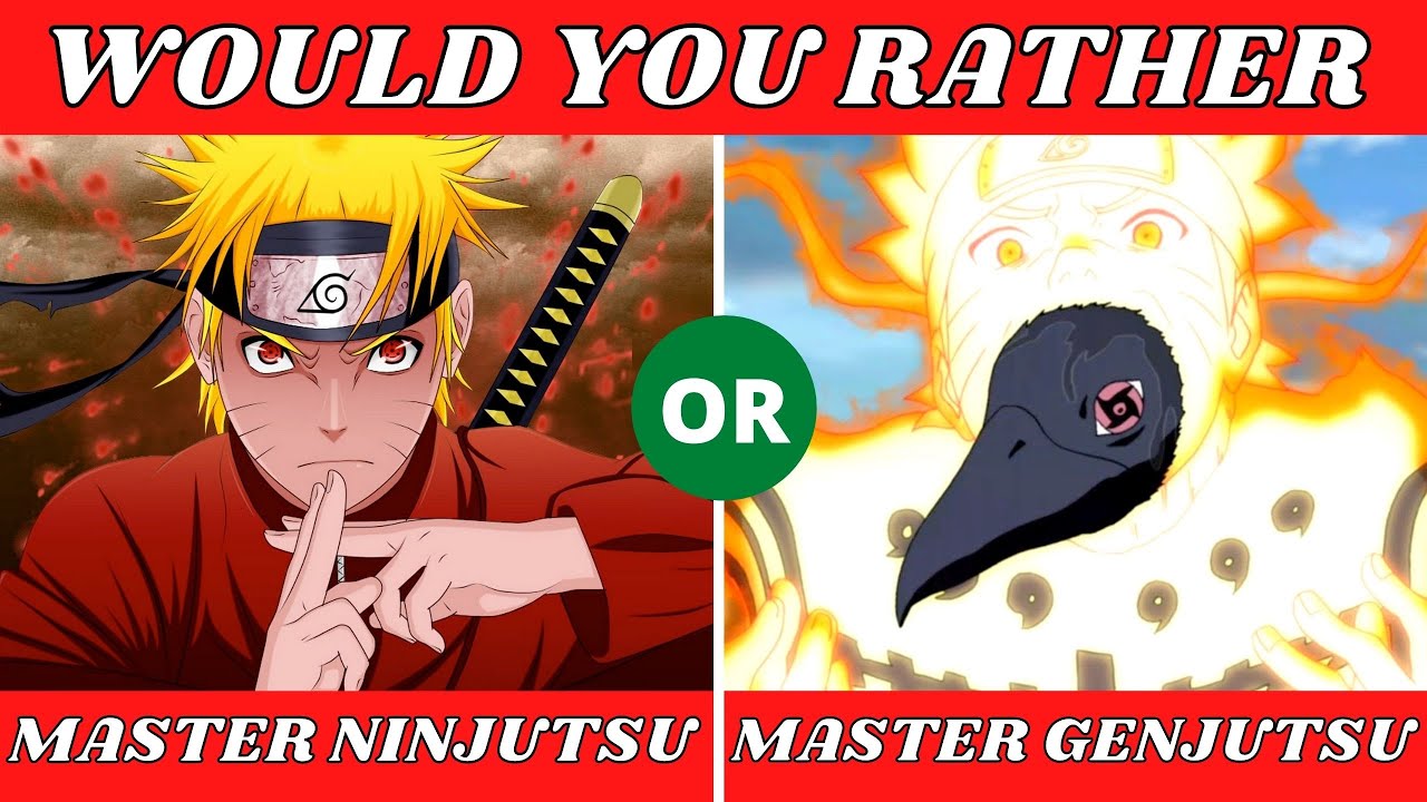 Would You Rather (NARUTO EDITION) -  Part 2