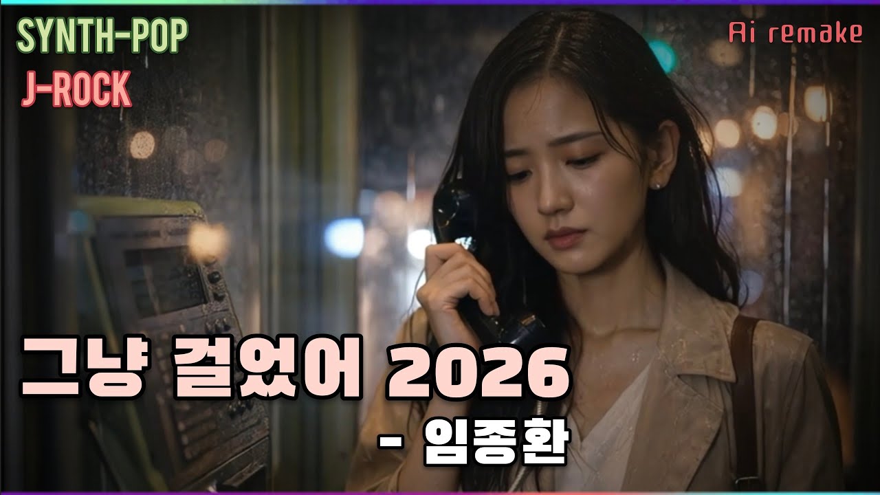 🎵 그냥 걸었어 - 임종환 J-rock (Synth-pop Ai remake) | EnvyMusic. #citypop #synthpop 