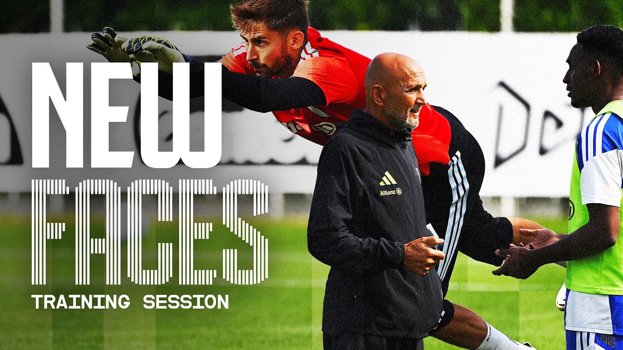 TOWARDS THE SERIE A DEBUT | Juventus Train with the New Signings