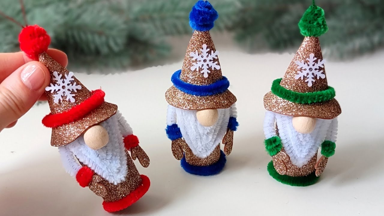 DIY Christmas Gnomes 🎄 Christmas decorations 🎄 Christmas Tree Toys 🎄 Christmas crafts