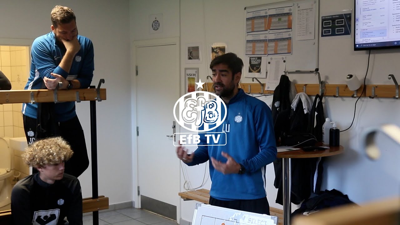 En dag i EfB Akademi før kamp