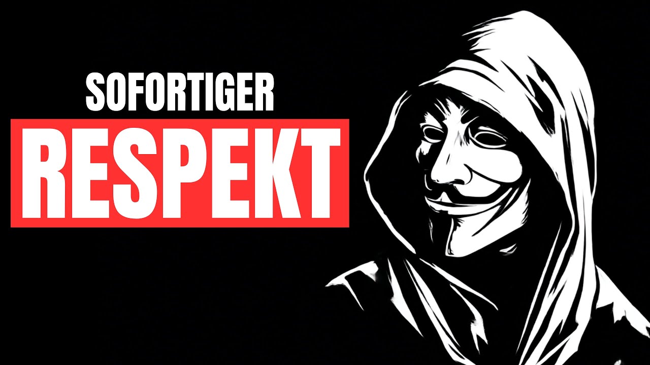 Tue DIESE Eine Sache Und Die Leute Werden Dich Sofort Respektieren