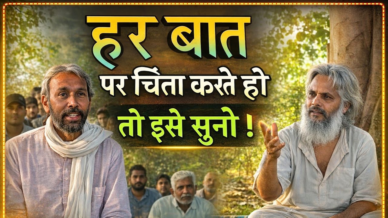 हर बात पर चिंता करते हो तो सुनो | satsang motivation | full pravachan #आत्मज्ञान #motivation 