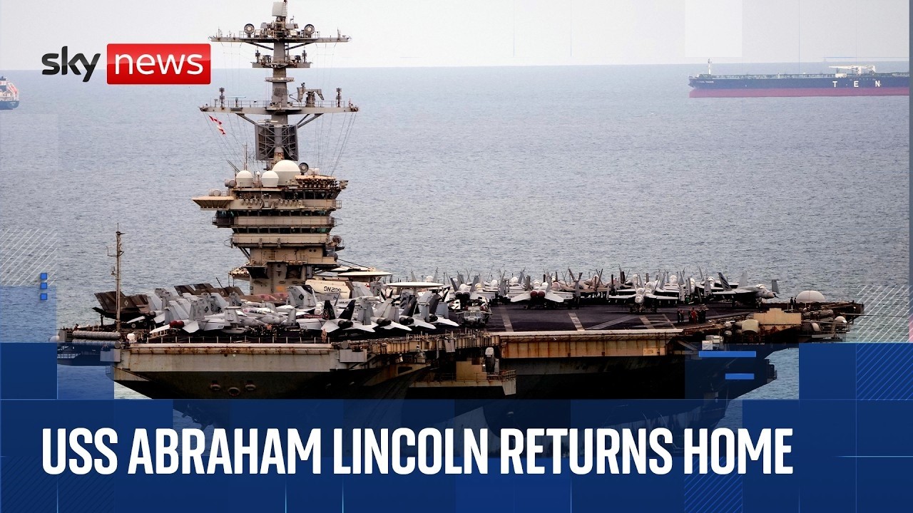 USS Abraham Lincoln returns to America