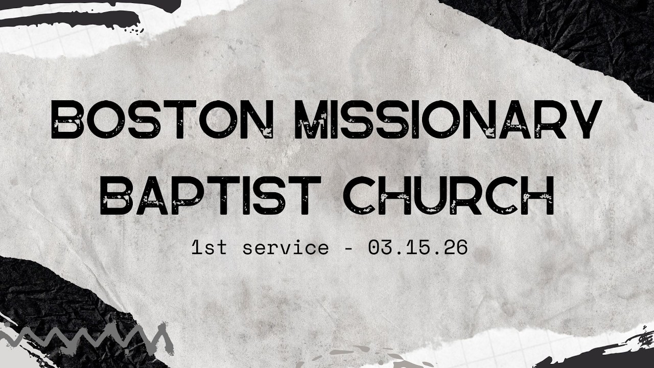 First Service - March 15, 2026