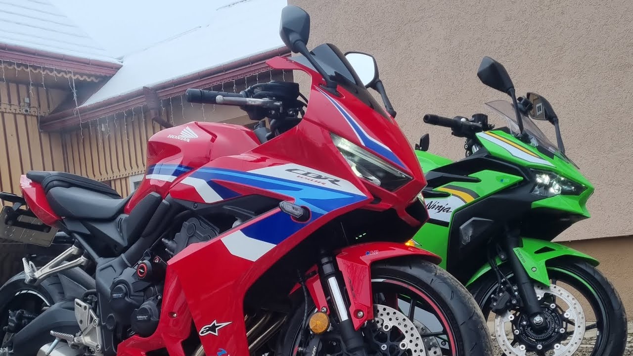 Drag Race 🏁 Honda cbr650r 🚀 VS Kawasaki ninja 500SE 🥷 