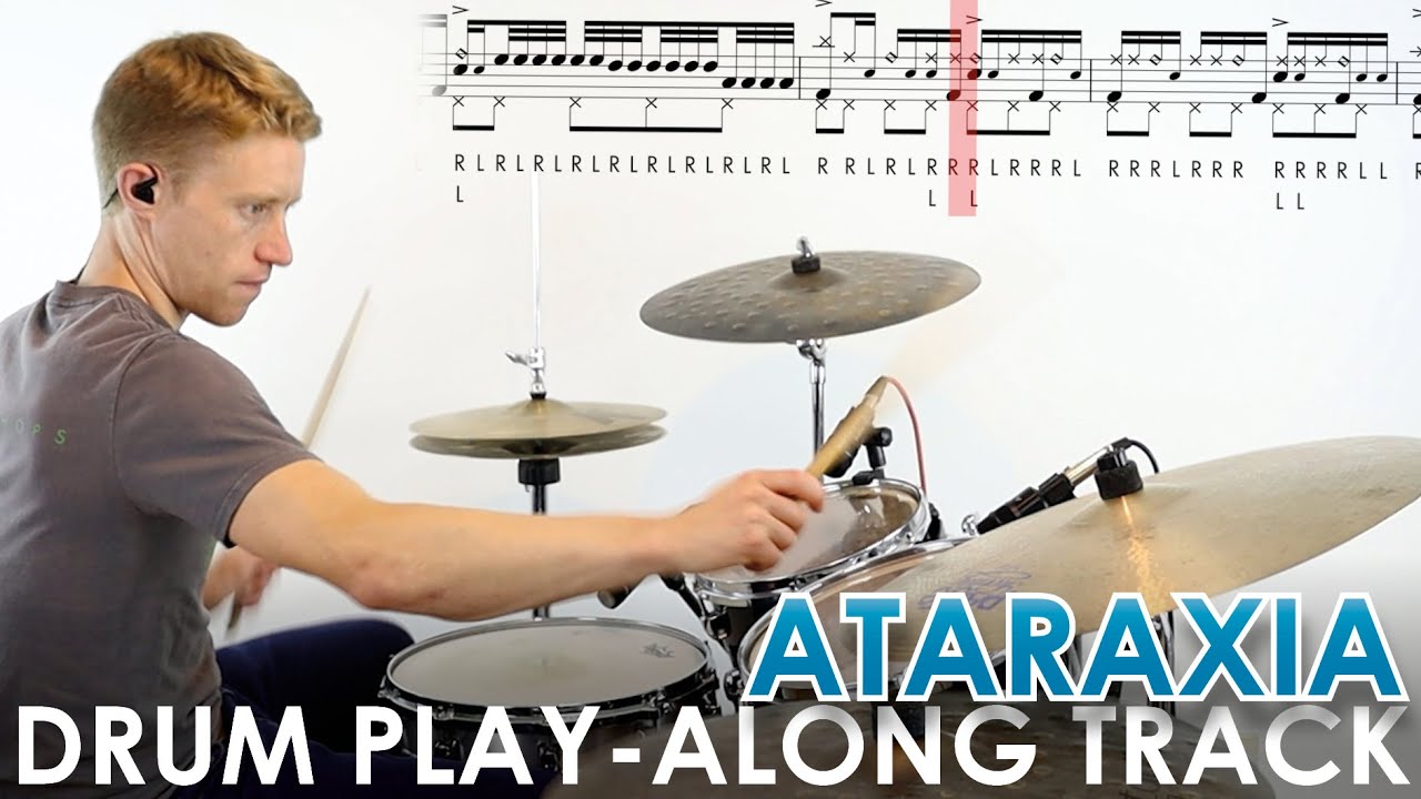 'Ataraxia' – Free Odd Meter 7/8 Drum Play-along Track and Transcription