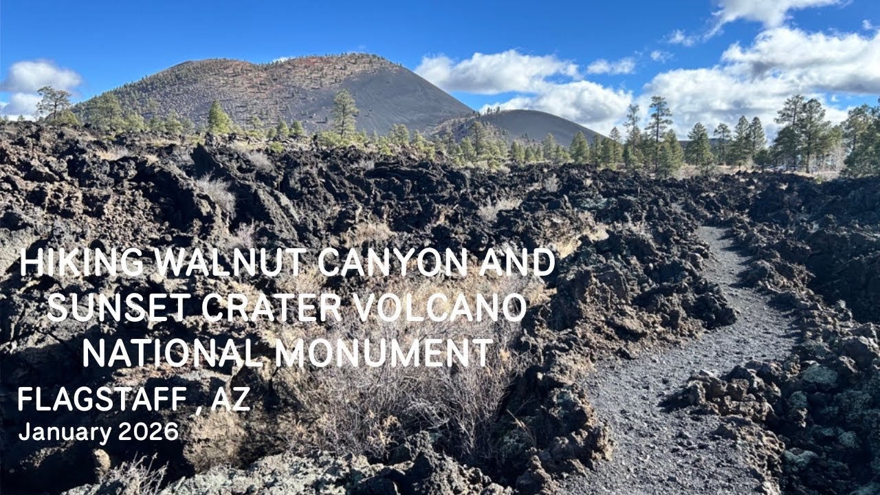 Visiting Walnut Canyon and Sunset Crater Volcano National Monuments