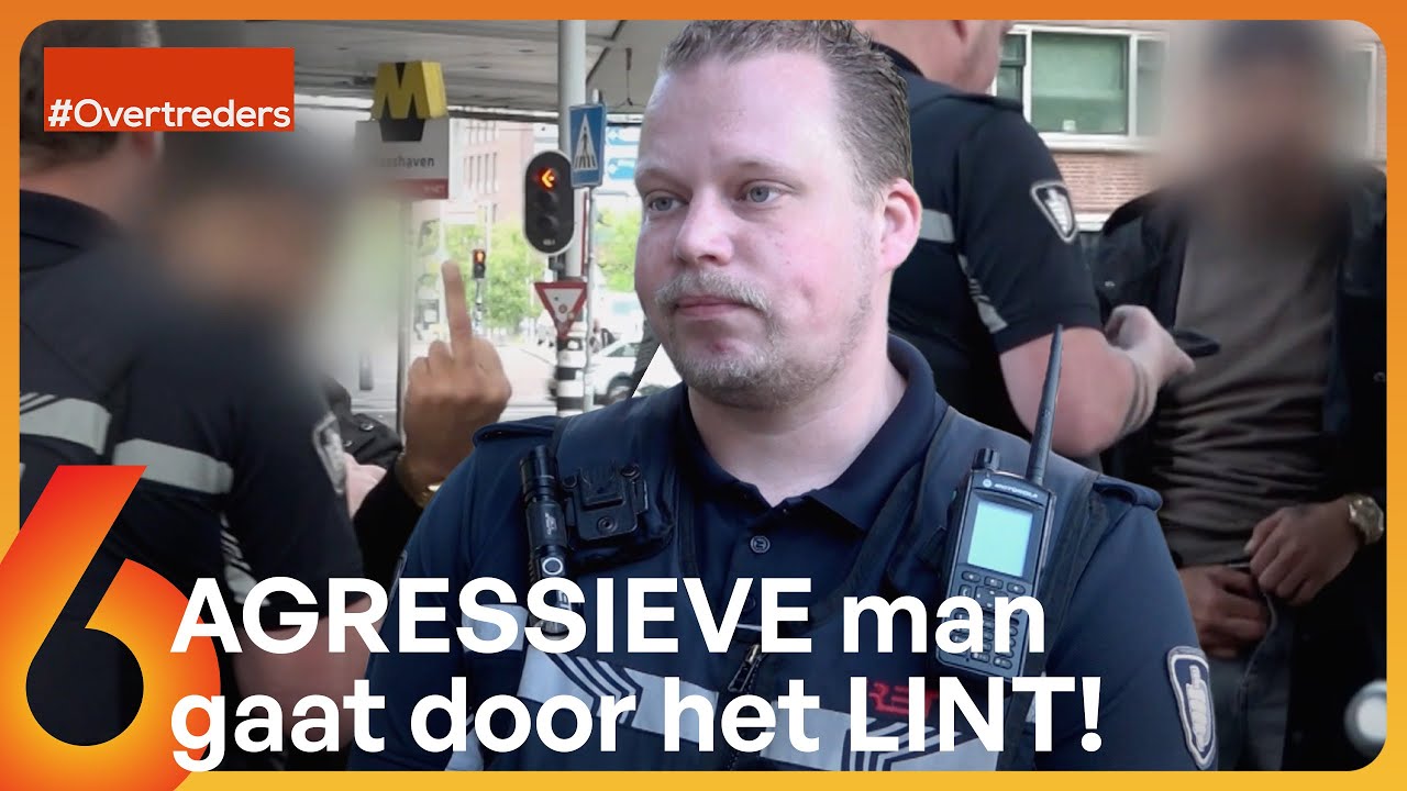 AGRESSIEVE MAN BEDREIGT handhavers en wil zijn GESLACHTSDEEL LATEN ZIEN! | Overtreders