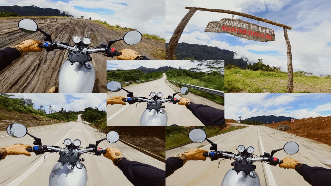Manurigao Highlands (5650 ft. Above sea level) - Duo Ride Cafe 400 + ADV 160