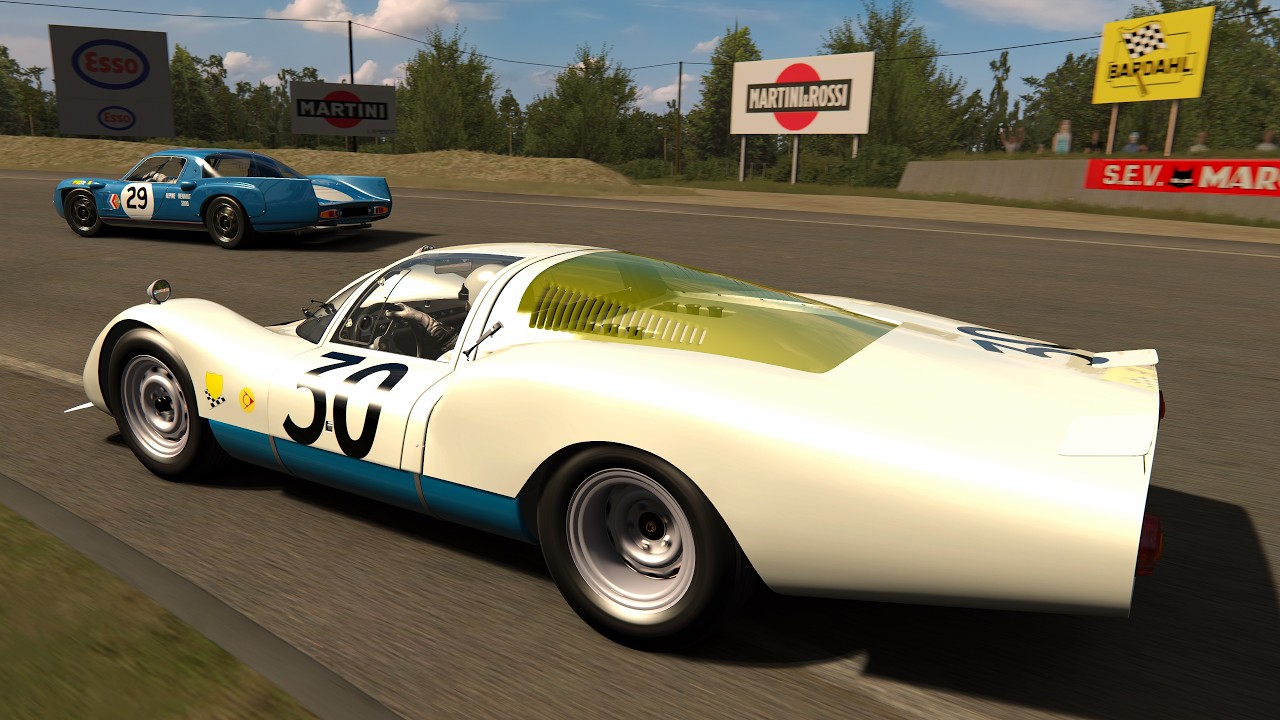Assetto Corsa - Porsche 906 LH (1966) - Le Mans - 3 Laps
