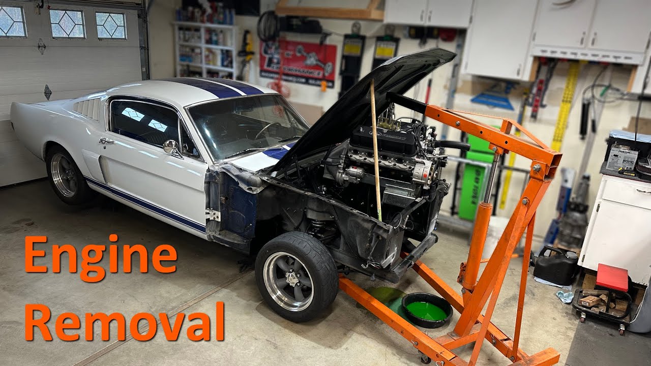 Removing the Engine - Classic Mustang
