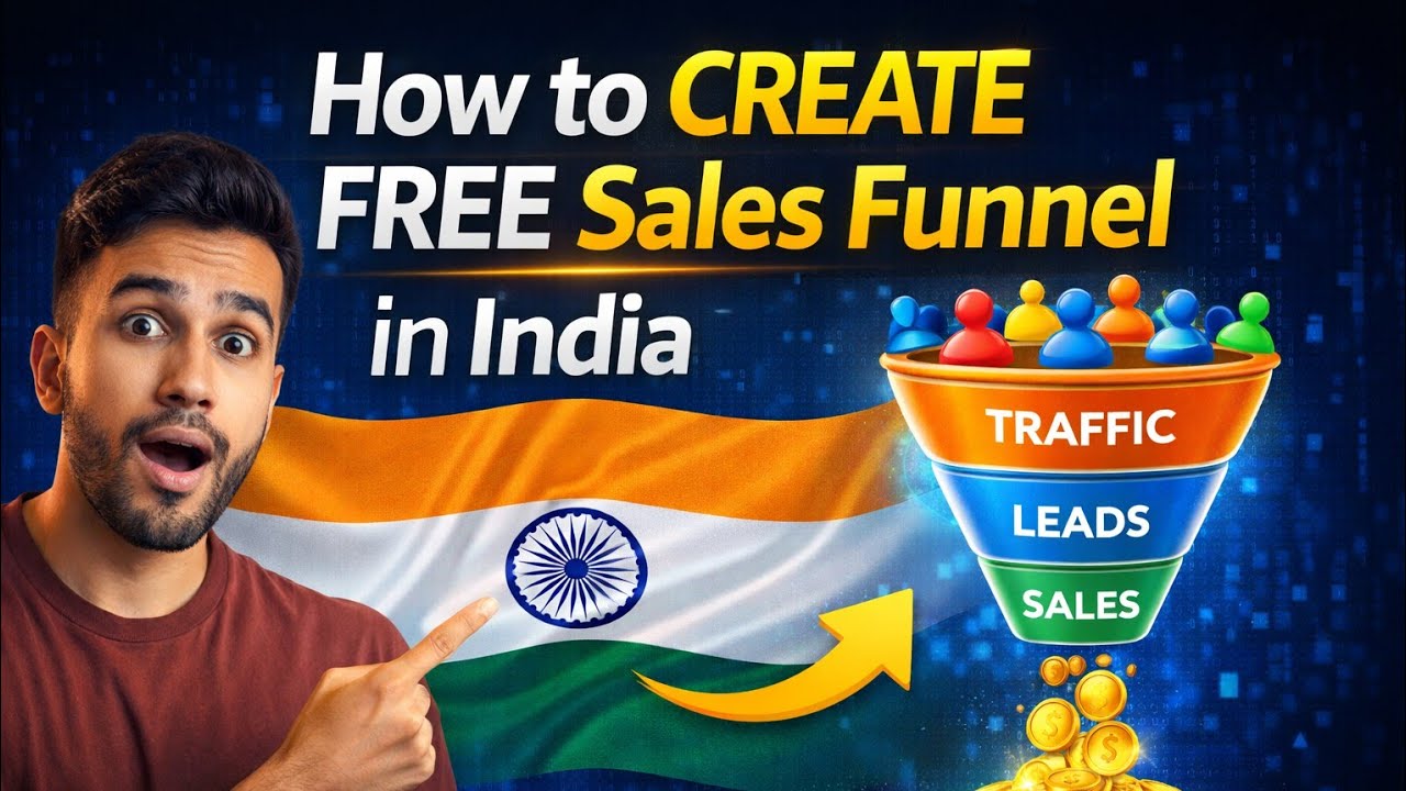 How to Create a Free Sales Funnel in India (Step-by-Step) – Using Systeme.io