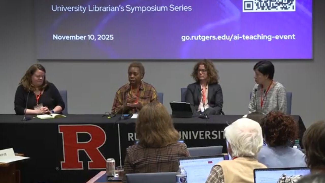 AI in Teaching and Learning at Rutgers: A New Chapter in Higher Education