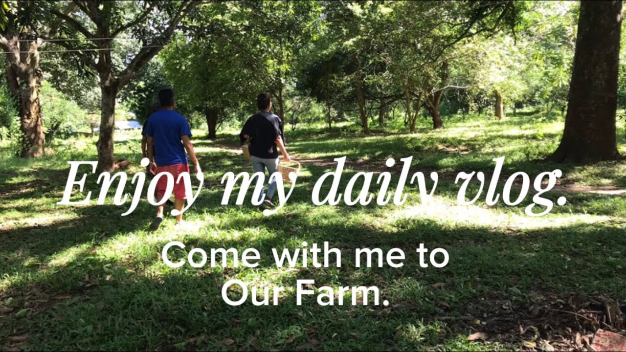 COME WITH ME TO OUR FARM