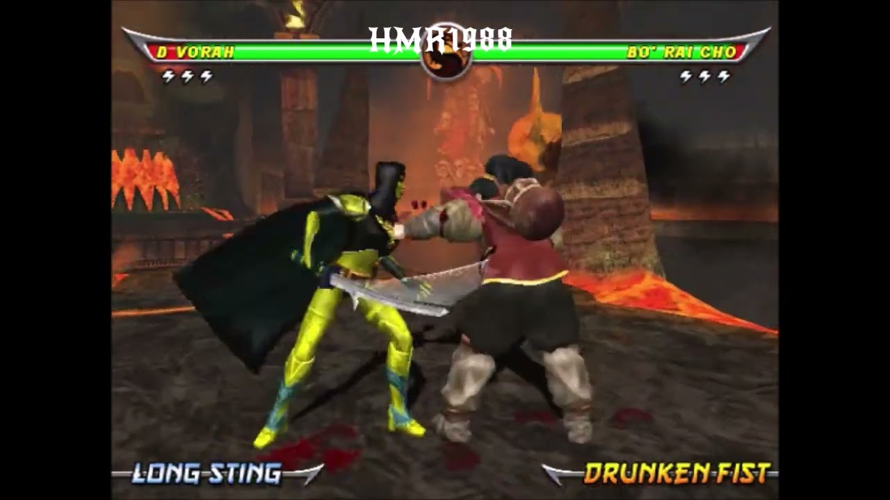 Mortal Kombat Armageddon - D'Vorah (KAF Test Fight)