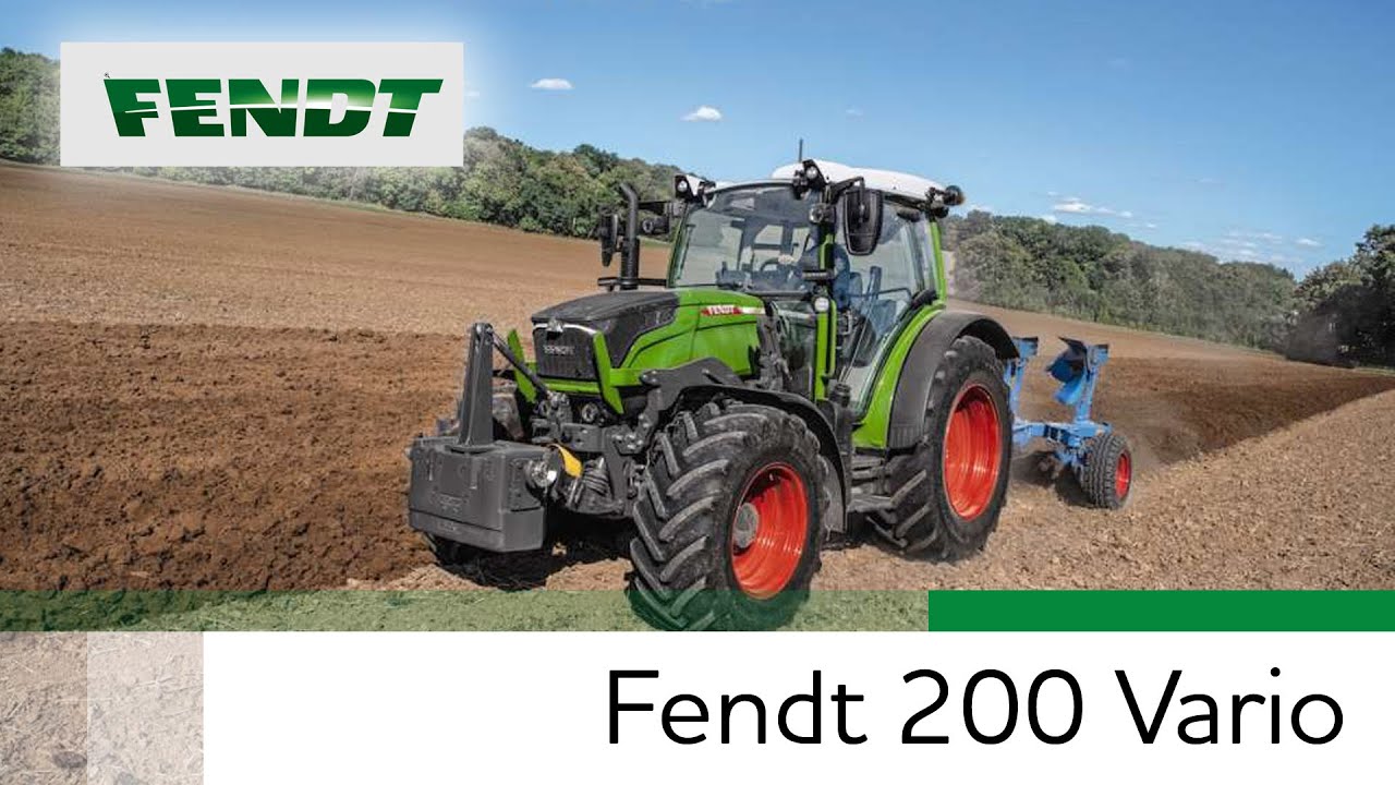 Top brand tractors - FENDT 200 Vario