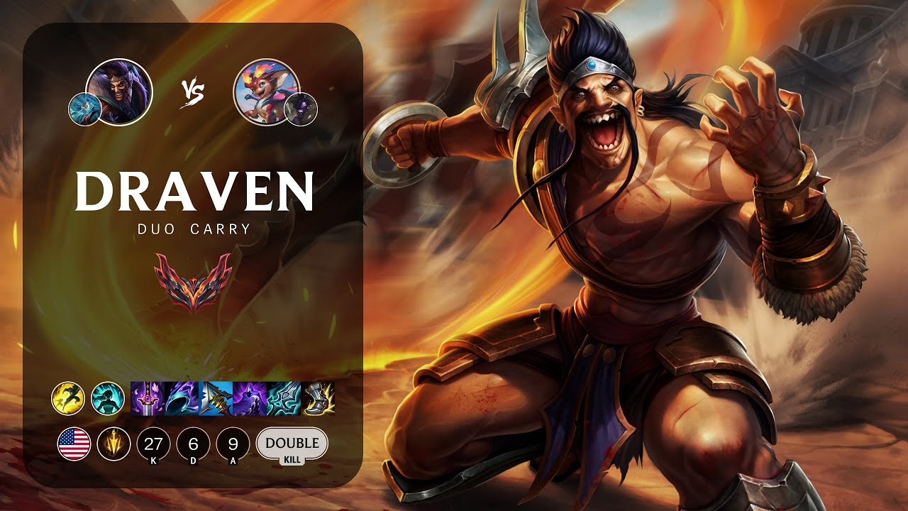 Draven ADC vs Smolder - NA Grandmaster Patch 14.5