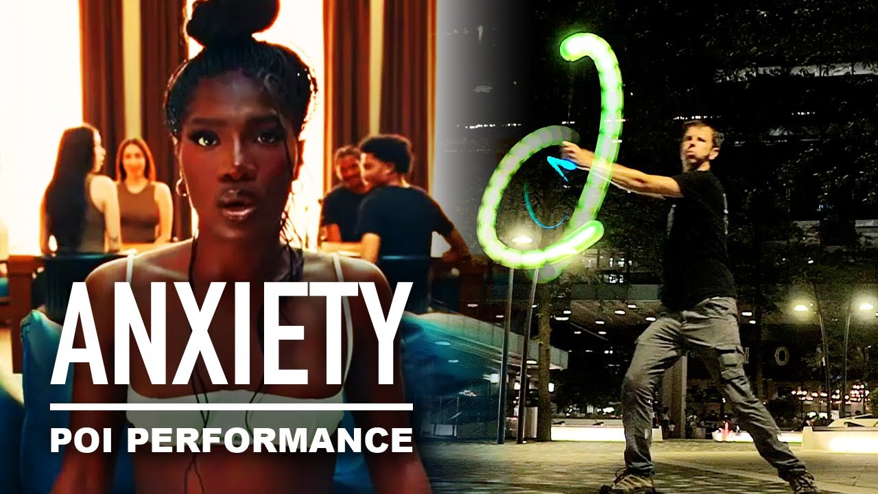 Anxiety in Motion &ndash; LED Contact Poi Lightshow to Doechii's 