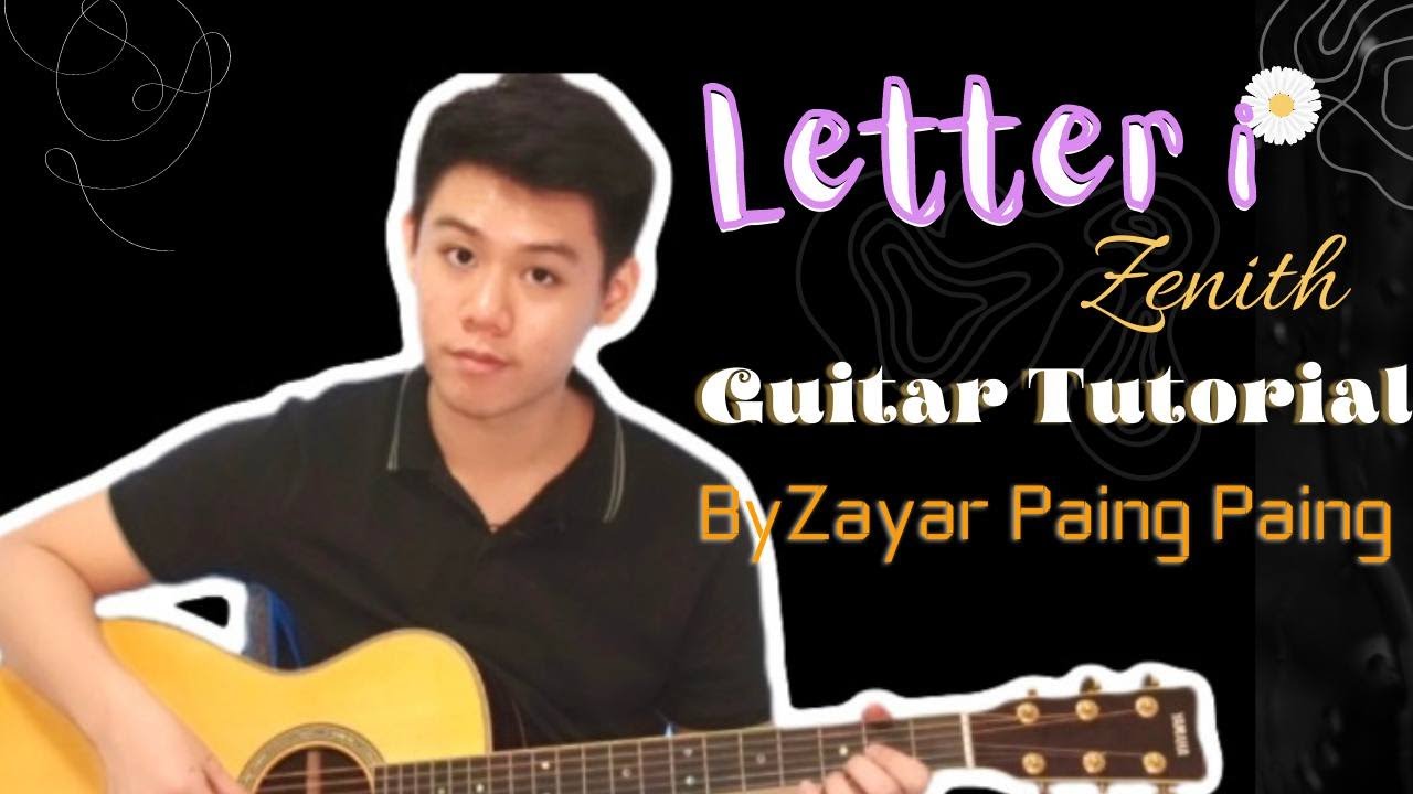 Zenith - Letter I (Guitar Tutorial)