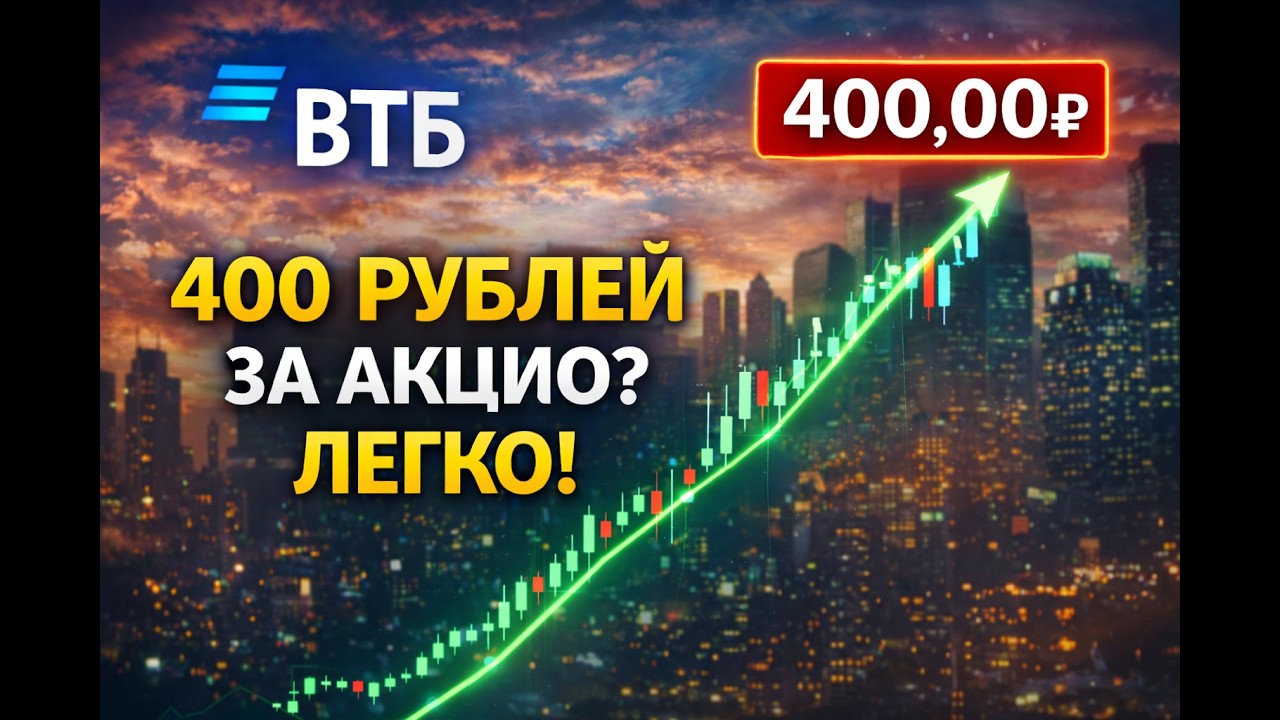 ВТБ: 400 рублей за акцию? Легко!
