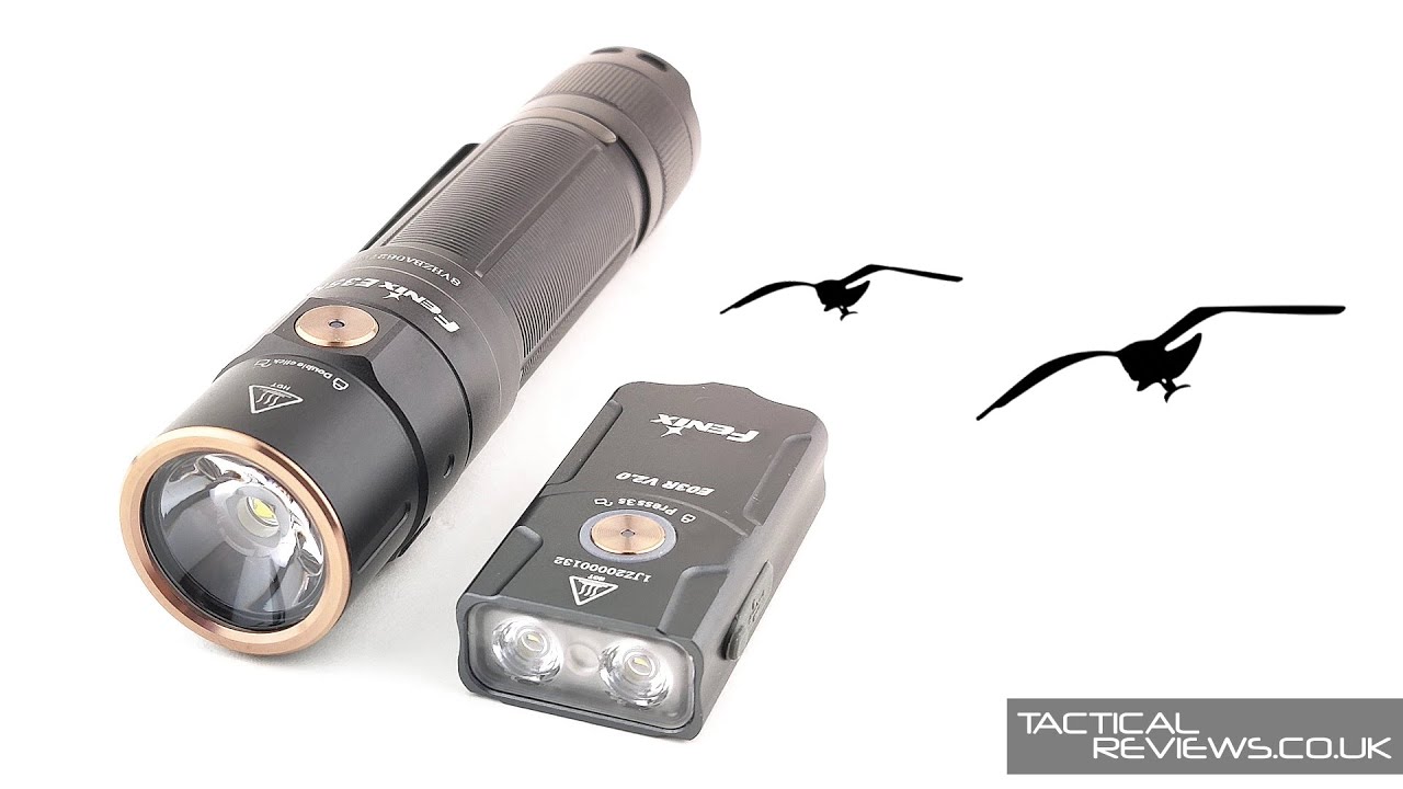 Фонари Fenix ​​E35R и E03R v2 EDC — подробный обзор.