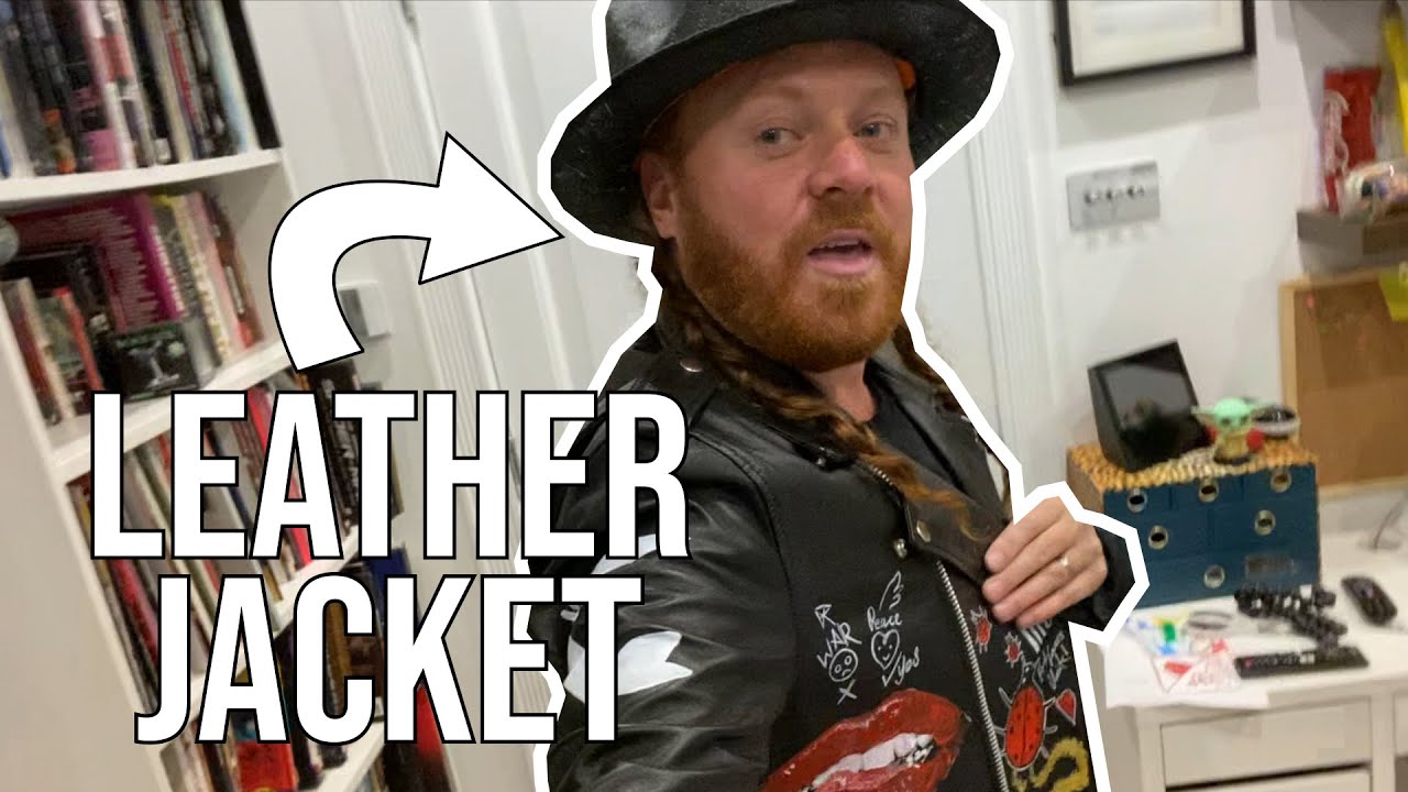 DIY Upcycled Leather Jacket | Keith Lemon's Crafty Doings | Create and Craft