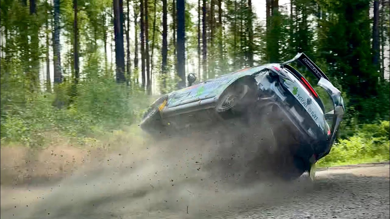 ERC BAUHAUS Royal Rally of Scandinavia 2025 | Crash & Action |