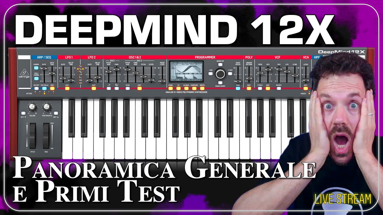 Behrinegr DEEPMIND 12X - Overview e Primi Test