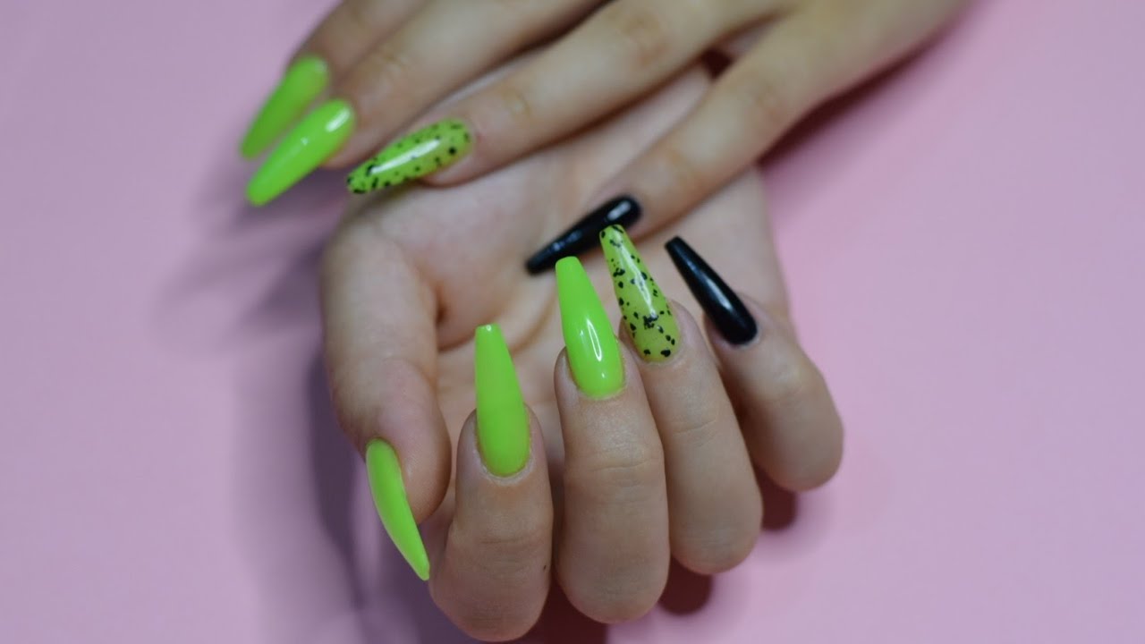 Polygel nail art 💅 Изграждане с полигел 💅💚