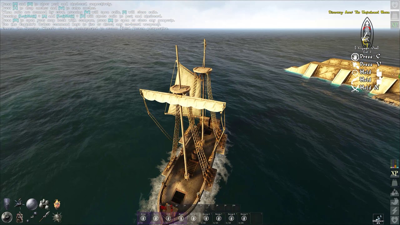 Atlas Sloop 1st Voyage
