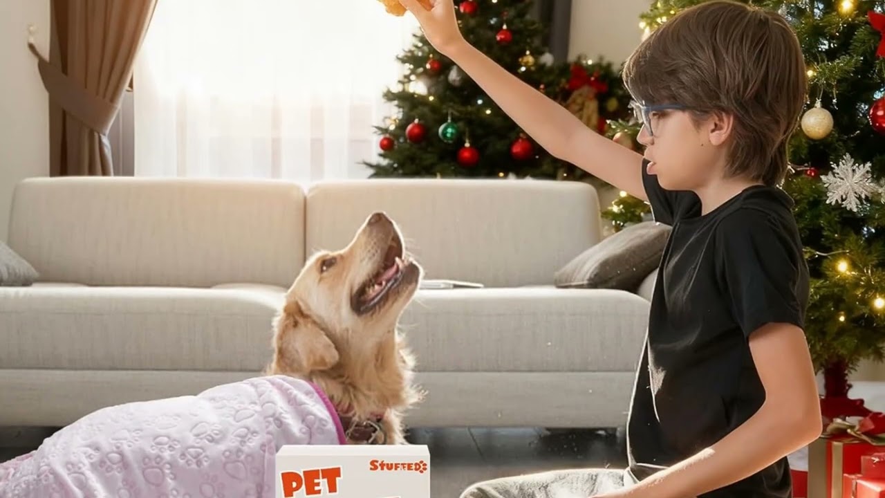 🐾🧸 Plush Dog Blanket – Cozy Comfort for Your Furry Friend!