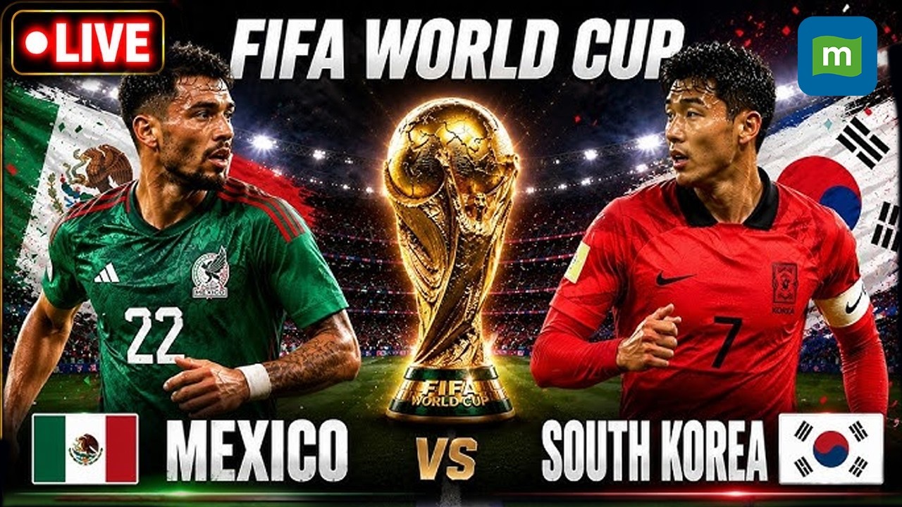 🔴 MEX vs KOR LIVE Coverage | FIFA World Cup 2026 Group A Clash | Mexico vs South Korea LIVE Football