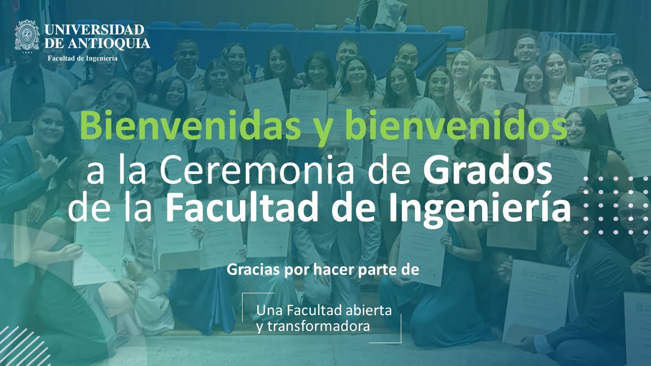Ceremonia de grados Facultad de Ingeniería. Diciembre 2025