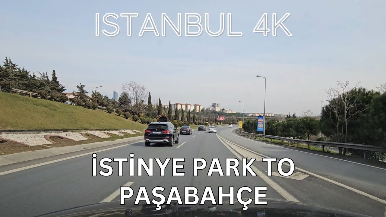 Istanbul 4K Drive | İstinye Park to Beykoz | Virtual Drive and Sightseeing Video | March 2025