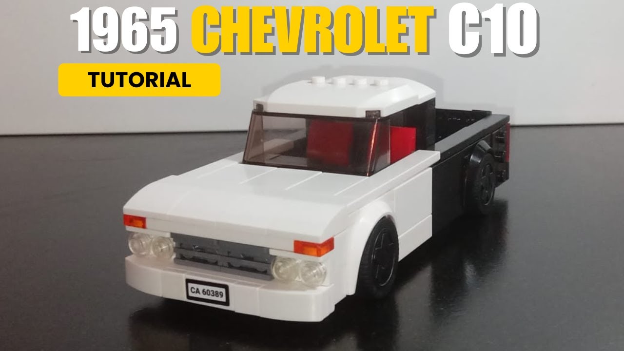 1965 Chevrolet C10 Lego Moc Tutorial #lego #tutorial #legotruck  #legochevy #chevroletc10 #legomoc