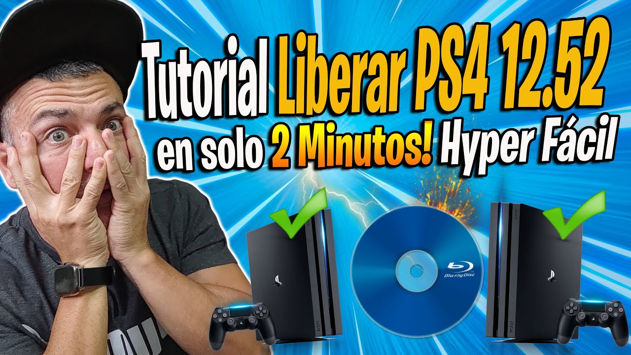 Tutorial Liberar PS4 12.52 y 12.50 en SOLO 2 Minutos!! El M&aacute;s F&aacute;cil y R&aacute;pido de Todo YOUTUBE