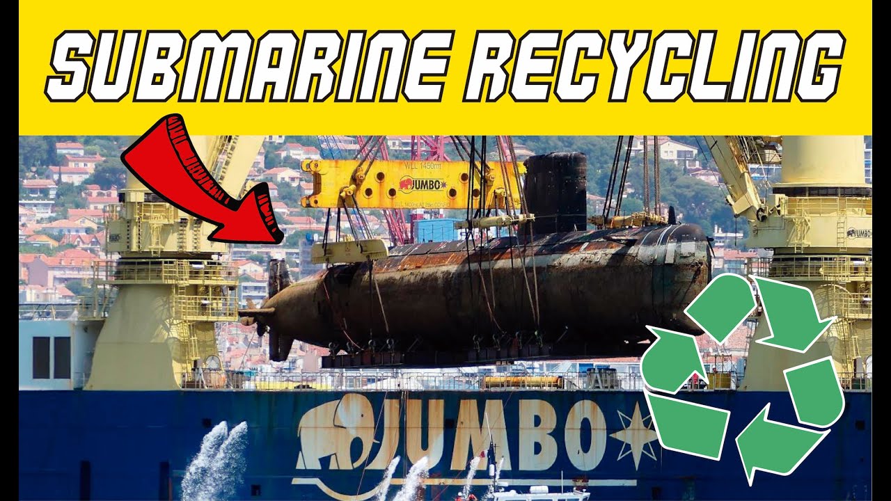 ⛴️ ⚓ Agosta class submarine dismantling