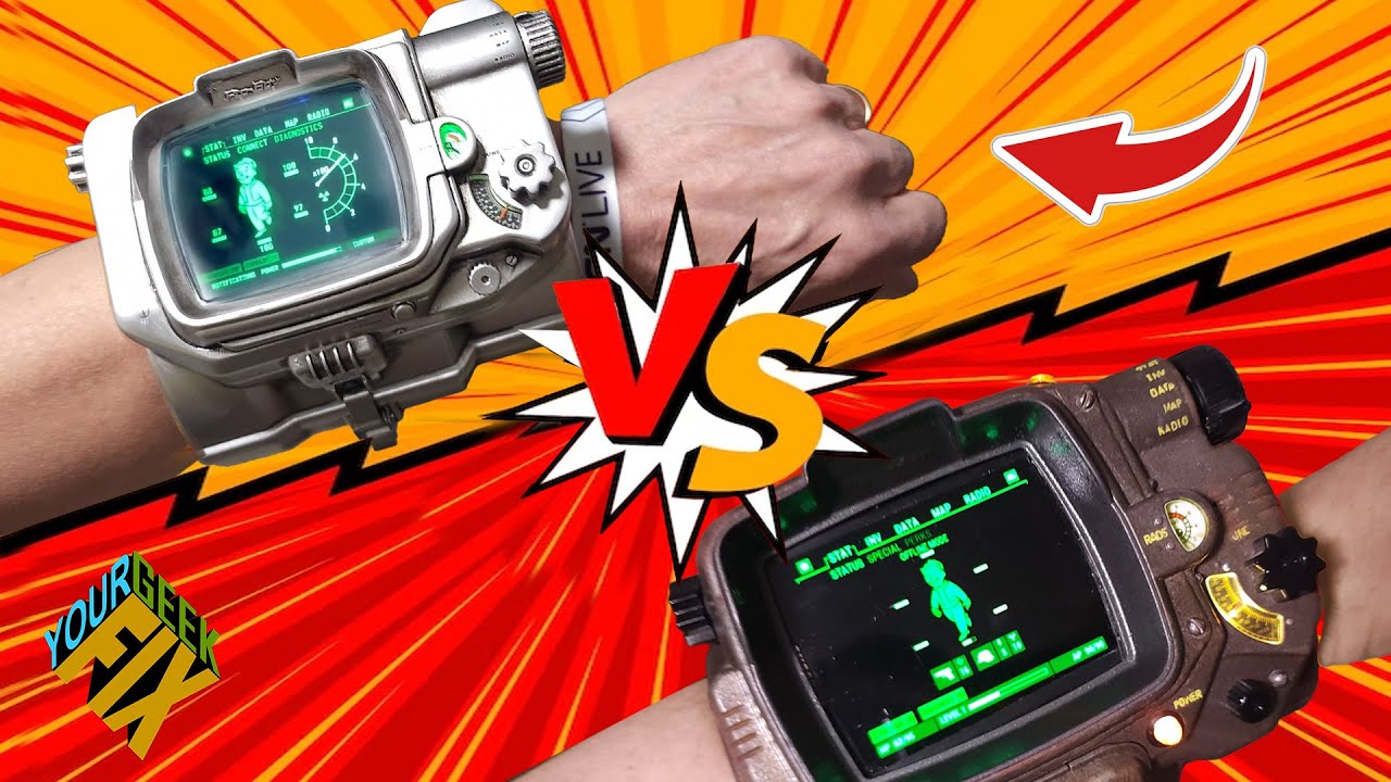 We Took the Pip-boy Challenge : 3000 Mk IV vs Mk V