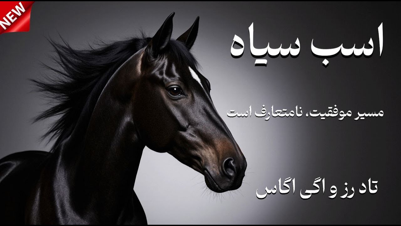 راز موفقیت‌های پنهان در کتاب اسب سیاه 📖✨ | راهی که هیچ‌کس بهت نمیگه!»