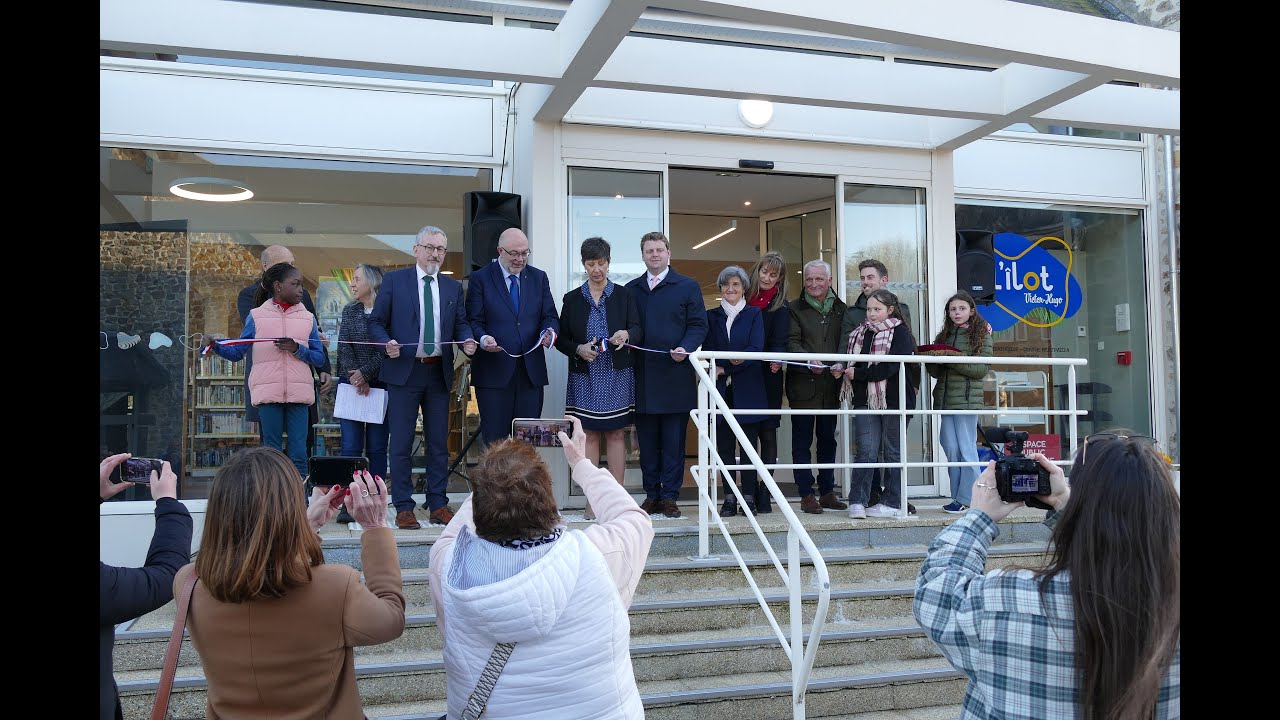 Inauguration Îlot Victor Hugo le 28/03/2025