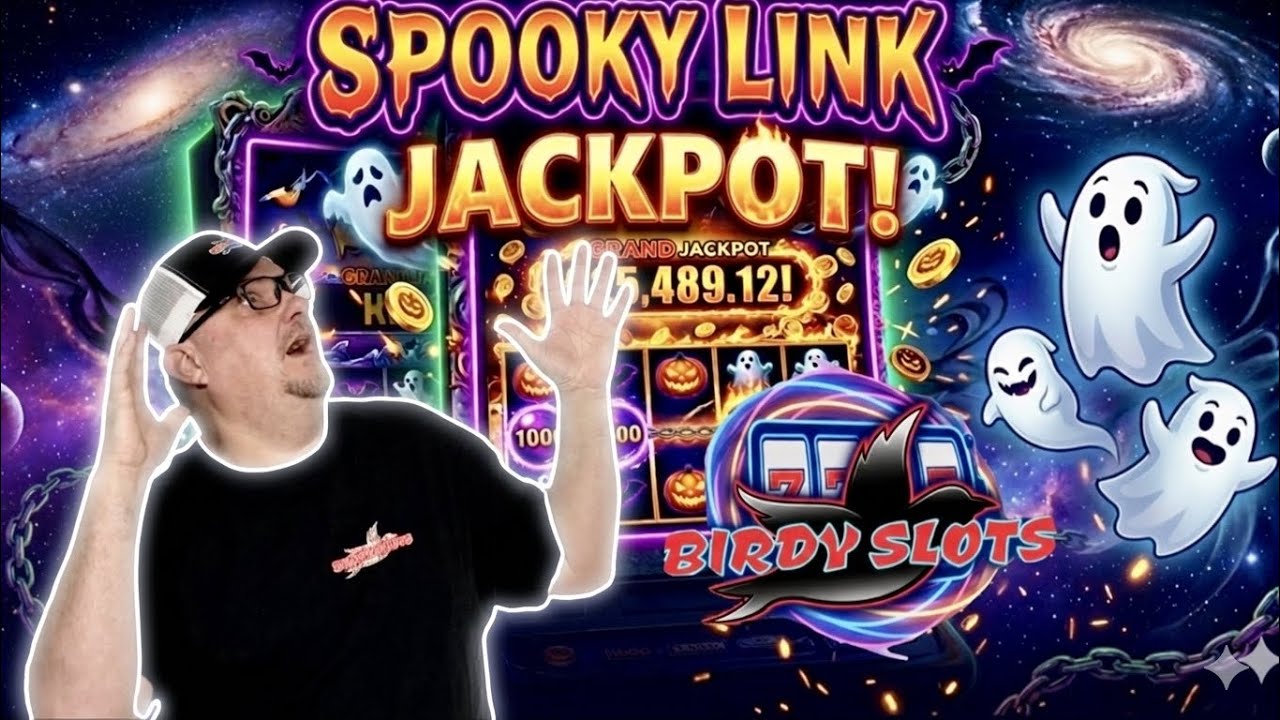 DOUBLE POP  on Spooky Link! #slots #casino #comedy #gambling 