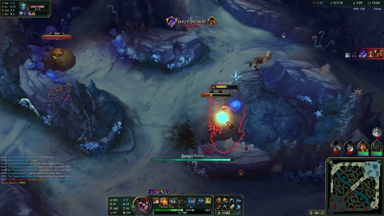 Kled vs. Pantheon - Cleaver + Shojin combo :]