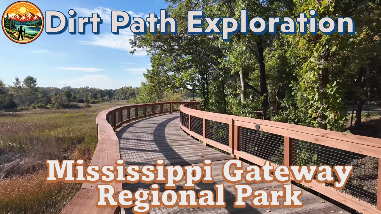 Exploring Mississippi Gateway Regional Park | Treetop Trail Adventure in Minnesota