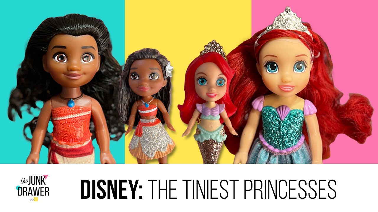 Teeny Tiny Disney Princesses | Little Mermaid & Moana